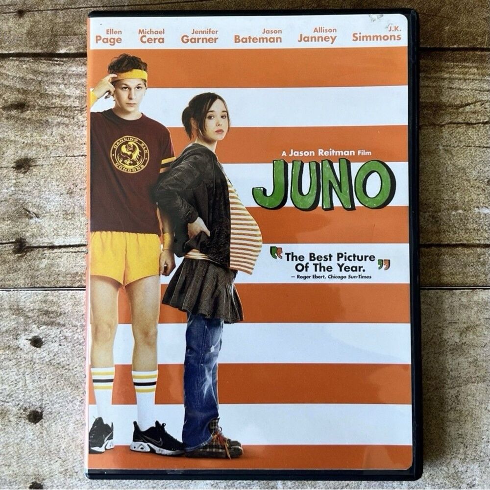Juno DVD 2007 Movie Elliot Page Michael‎ Cera Widescreen Comedy 024543506874